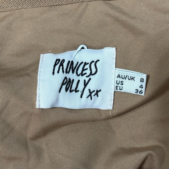 Princess Polly Mesh Ruched Bodycon Dress Size 4 - Picture 8 of 9